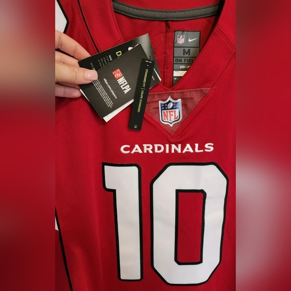 MENS M - NFL ARIZONA CARDINALS #10 HOPKINS JERSEY - NWT - Picture 7 of 12